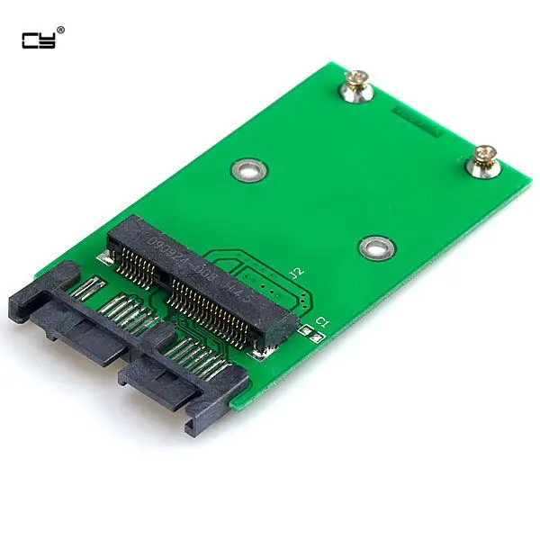

Mini PCI-E mSATA SSD to 1.8" Micro SATA 7+9 16pin Adapter Add on Cards PCBA for SSD Hard Disk