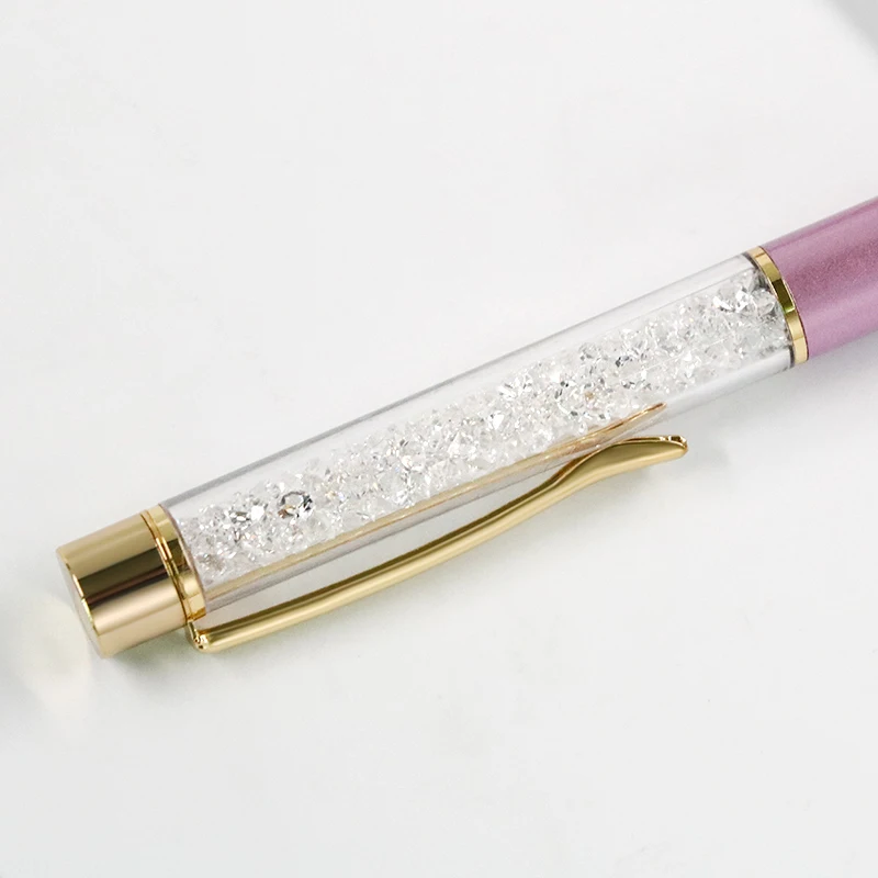 1 шт. Металлические Хрустальные гелевые ручки новые канцелярские принадлежности