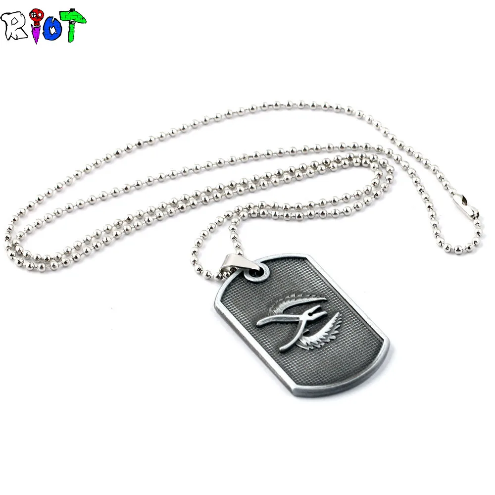 Игра Cs Go цепочка круглые бусины из нержавеющей стали ожерелье Counter Strike подвеска