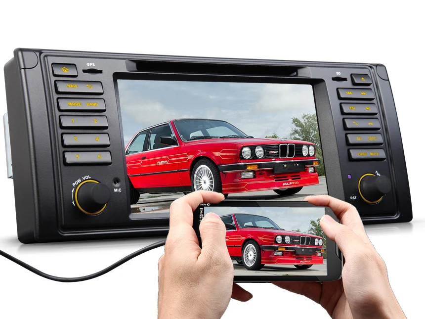 7 &quot4 ядра Android OS 1 автомобильный DVD для BMW 5 серия E39 1995 2003 с 2 Гб Оперативная память 16