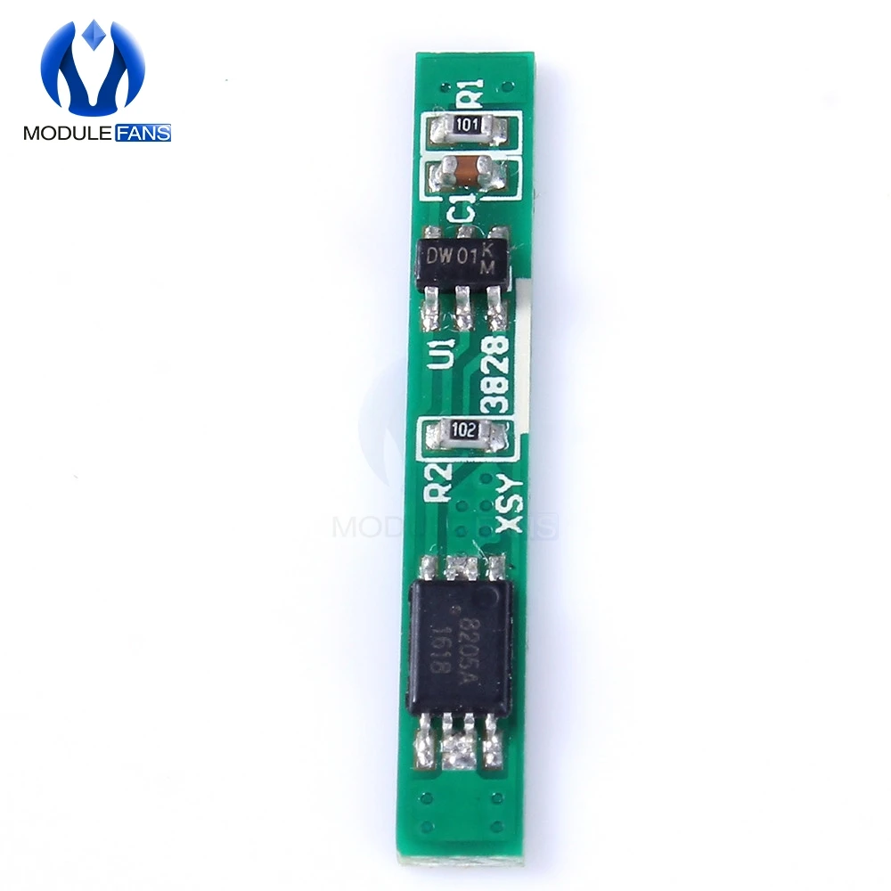 5 шт. DC CC CV 1S литий Батарея модуль защиты BMS PCM PCB полимерная защита от перезарядки