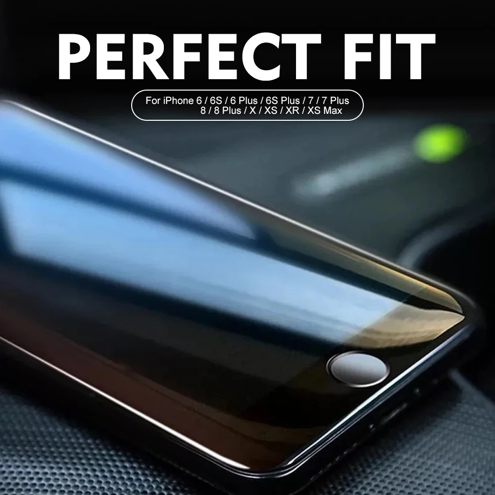 Ascromy 20D экранный протектор для Iphone 8 7 6 6s Plus X Закаленное стекло Защитная пленка