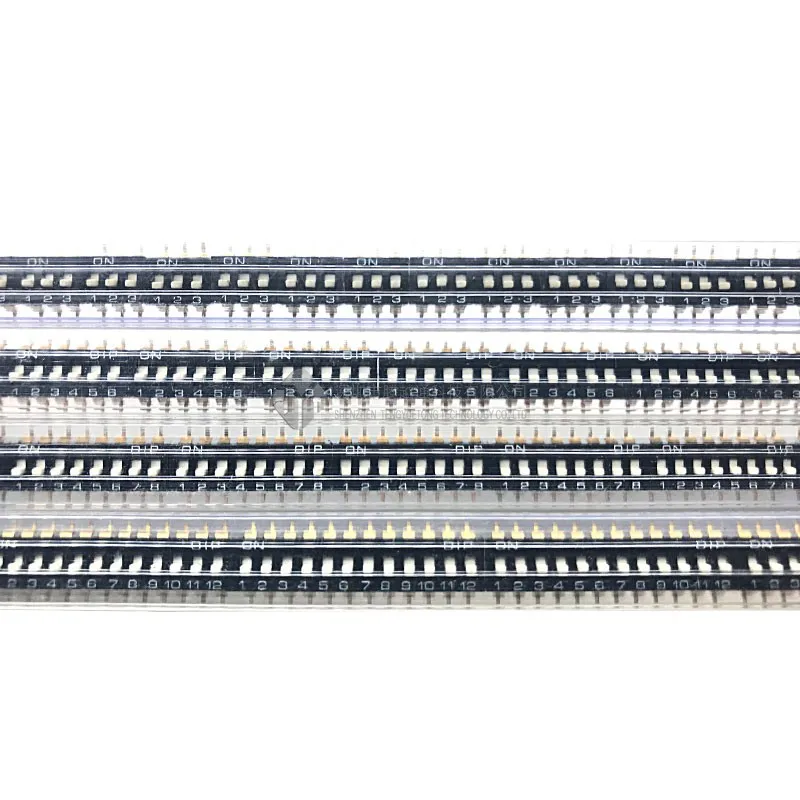 Genuine imported DM-12 chip dial switch 12-bit toggle 2.54MM spacing program | Строительство и ремонт