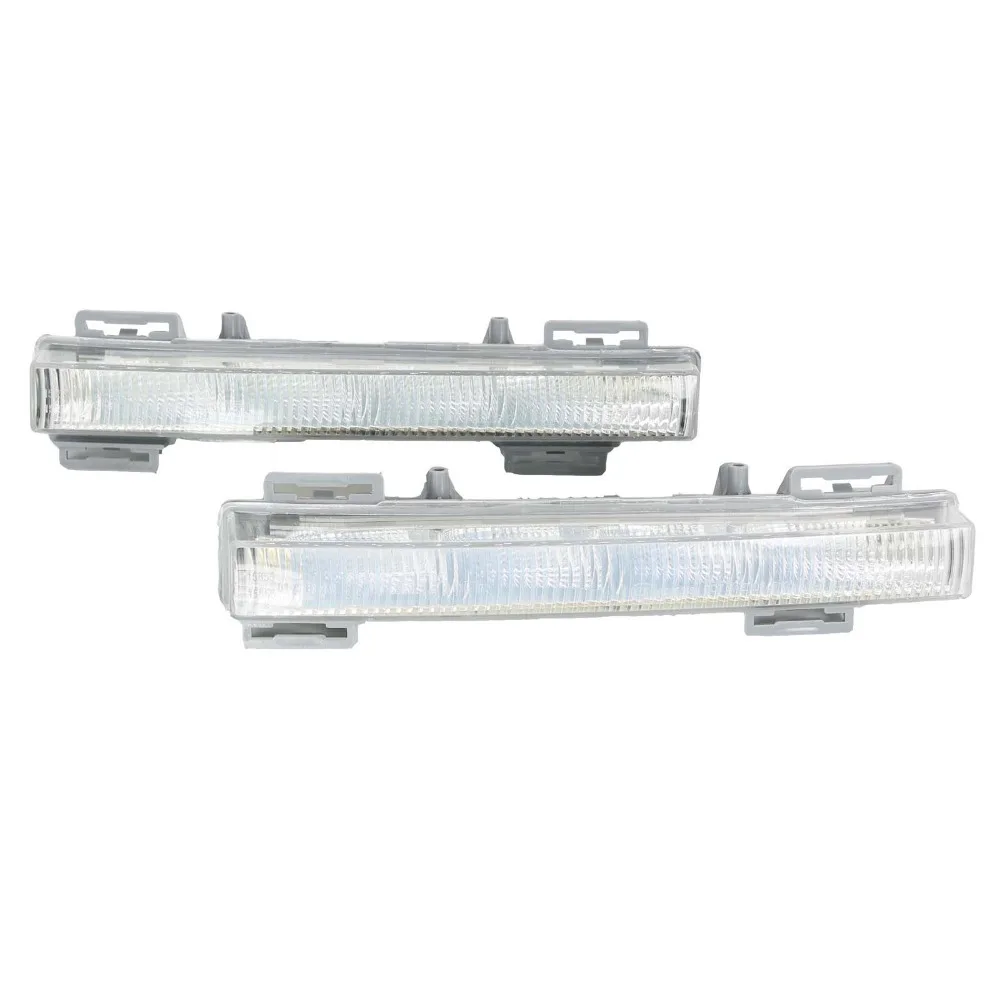 Для Mercedes Benz W166 ml класс ML350 ML500 X204 GLK350 GLK250 2012 2013 2014 2015 светодиодный DRL Дневной
