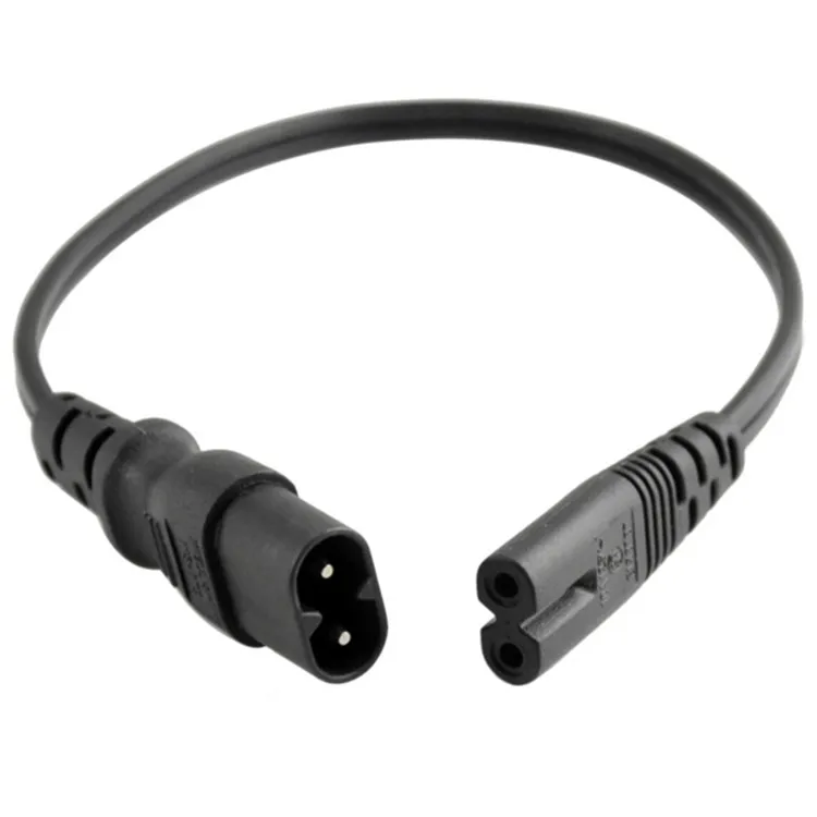 Кабель адаптера питания C7/C8 8 Европейский удлинитель IEC320 C7 Мама папа C8 30 см 1