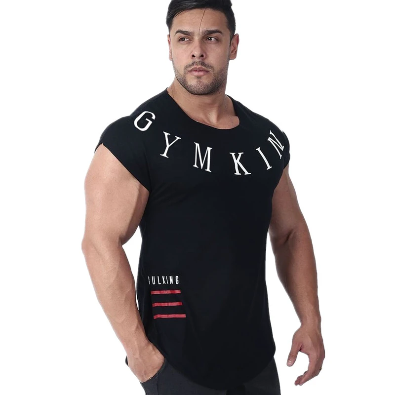 

Новое поступление 2019, футболка Stringer для спортзала, мужские майки для бодибилдинга и фитнеса, майки, майки, одежда для фитнеса