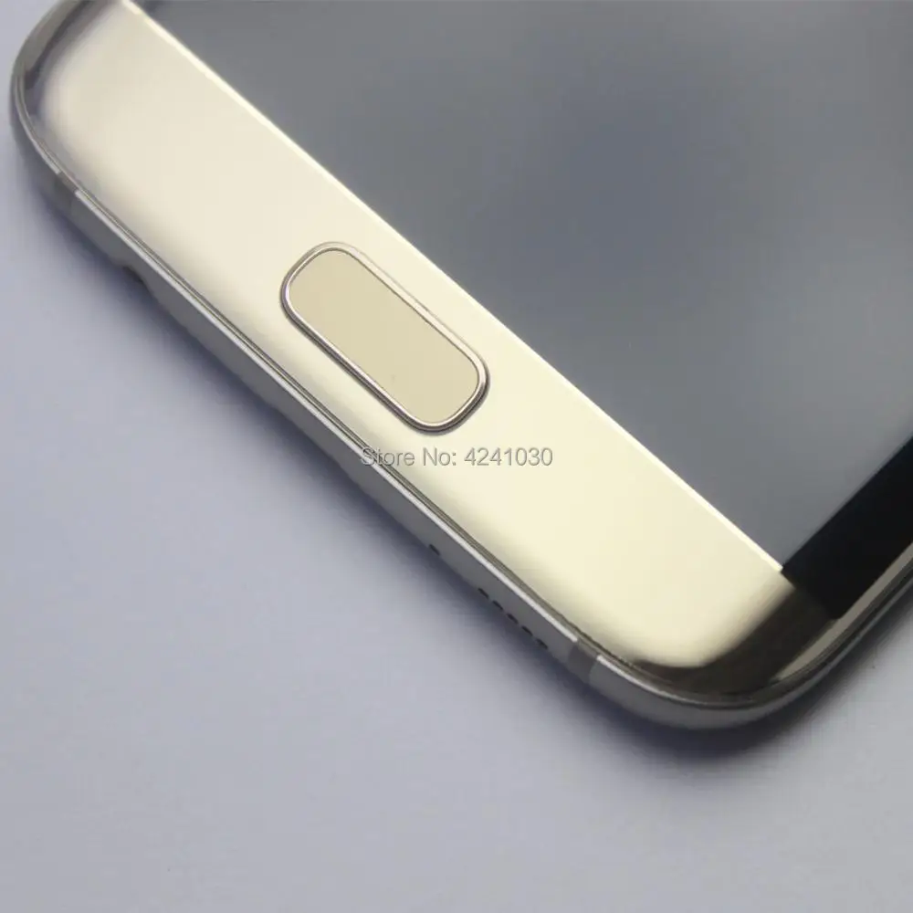 ЖК дисплей + дигитайзер сенсорного экрана рамка в сборе для Samsung Galaxy S7 edge