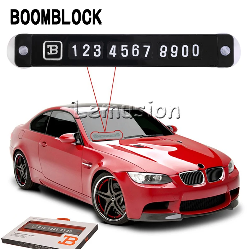 BOOMBLOCK Parking Card Stickers For Mini Cooper R56 R50 R53 F56 Ford Focus 2 3 1 Fiesta Mondeo Kuba Ecosport VW Car Accessory | Автомобили