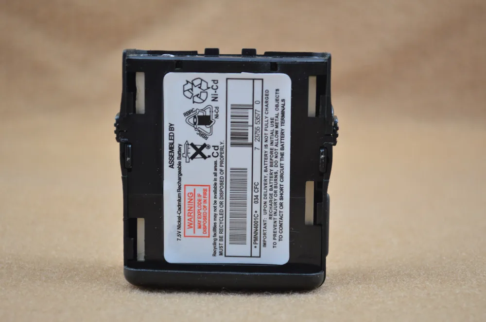 Никель-кадмиевый аккумулятор PMNN4001C, 600 В постоянного тока, мА · ч, для Motorola GP68 GP63 GP688