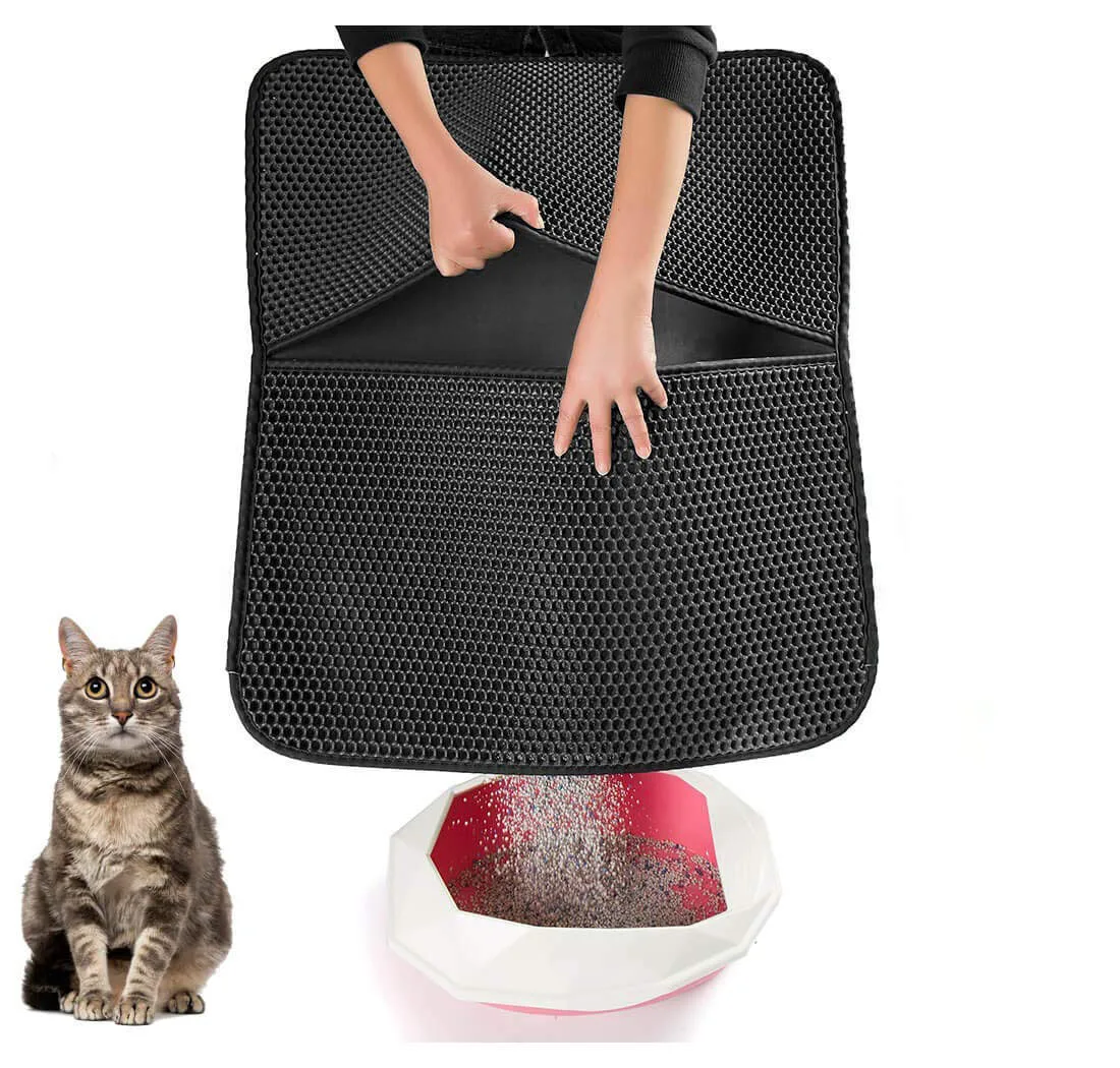 Коврик для кошачьего туалета двухслойный коврик из ЭВА охоты за кошачьим