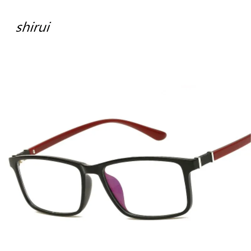 Мужская и женская винтажная декоративная оправа TR90 с прозрачными линзами