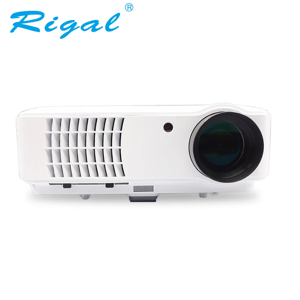 Rigal проектор RD804 светодиодный смарт Android Wi Fi 4000 люмен Beamer портативный HD 1080 P для
