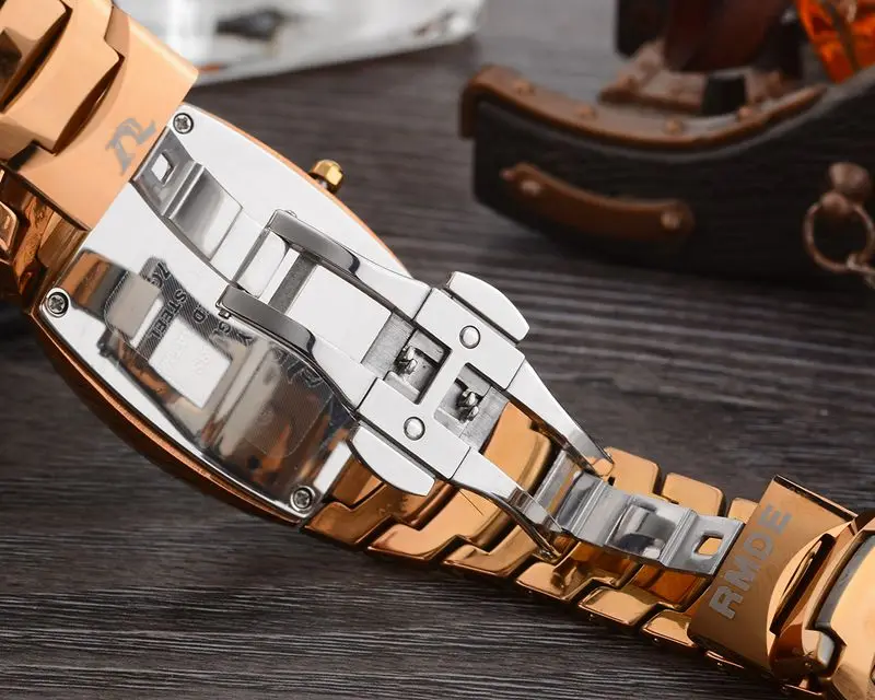 Часы RMDE Мужские кварцевые роскошные брендовые водонепроницаемые деловые Модные