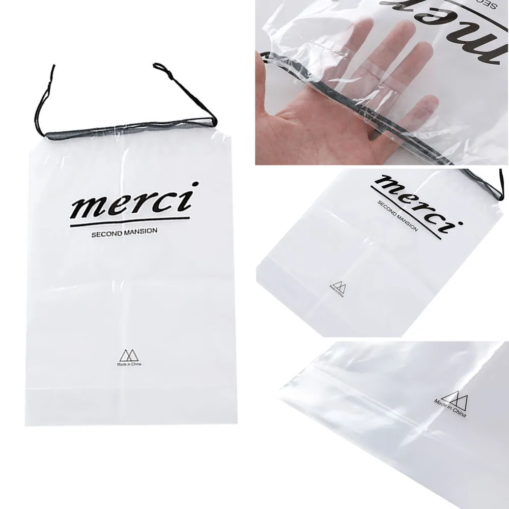 Сумка для хранения из ПВХ 5 шт. уплотненная прозрачная водонепроницаемая сумка на