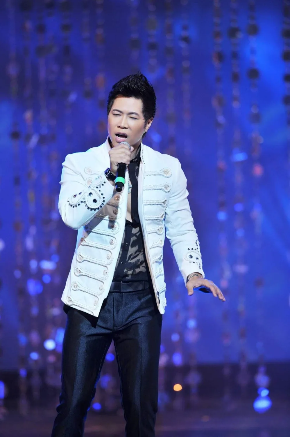 Мужская куртка большого размера костюм простой дворец певец Белый Топ бар ночной