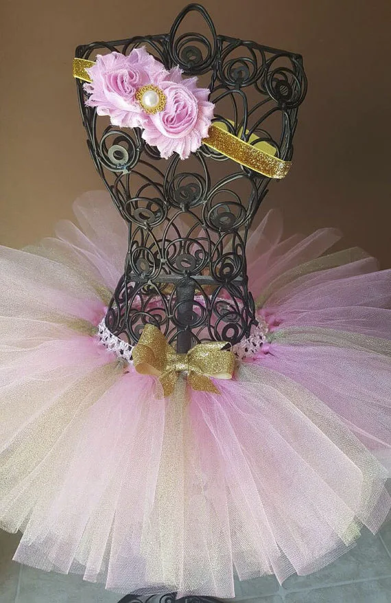 Розовая сверкающая юбка пачка для девочек детские юбки американки из тюля кроше