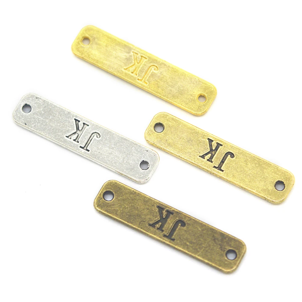 Двойные подвесные аксессуары для ювелирных изделий из сплава DIY 10 шт. 25