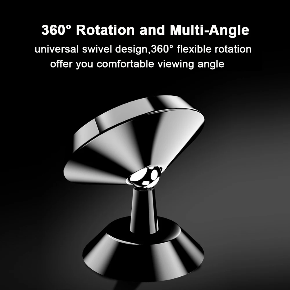 PHOMAX Универсальный Автомобильный магнитный держатель для телефона 360 градусов