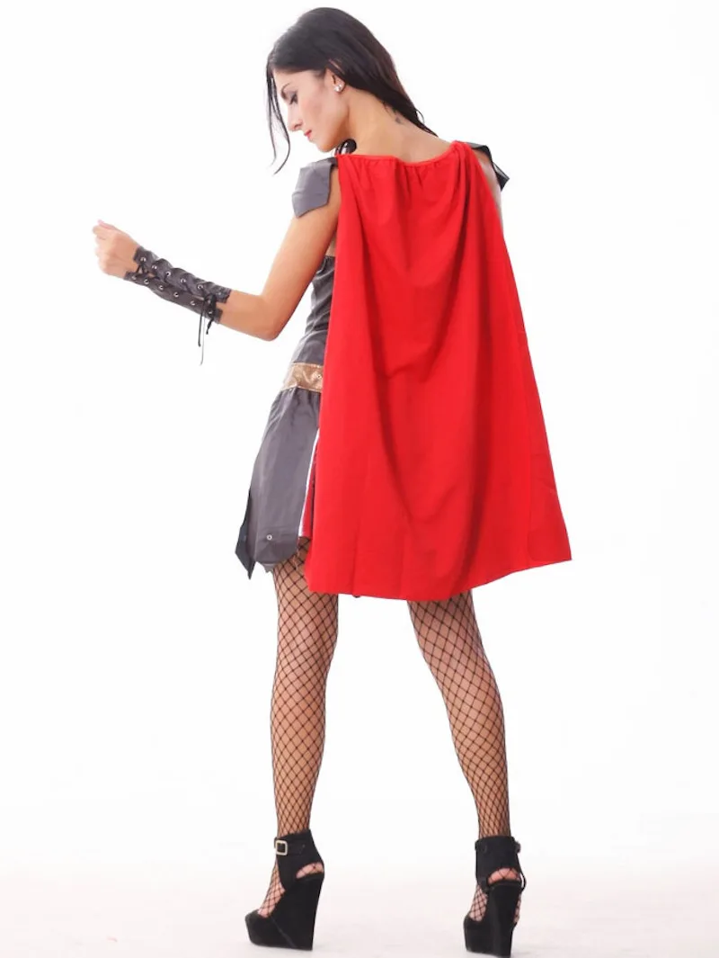 Женский стиль гладиаторы костюмы на Хэллоуин воин принцесса Римский Спартанский