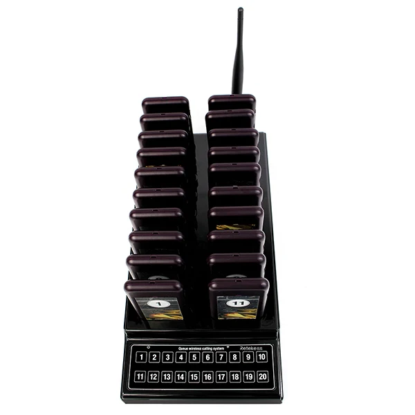 RETEKESS T111 пейджеры для ресторана 20 вызовов Беспроводная система подкачки вызова система вызова кнопка вызова для ресторана пейджер оборудование