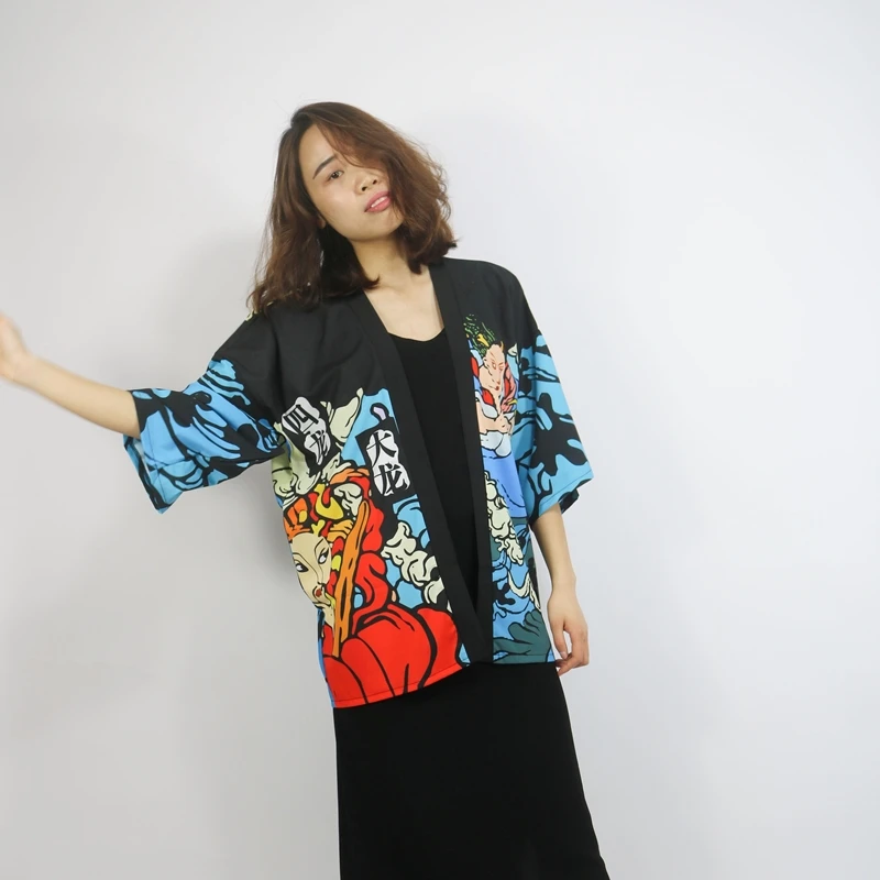 Женское кимоно yukata Длинная блузка в традиционном стиле модель FF001 2019|Одежда Азии
