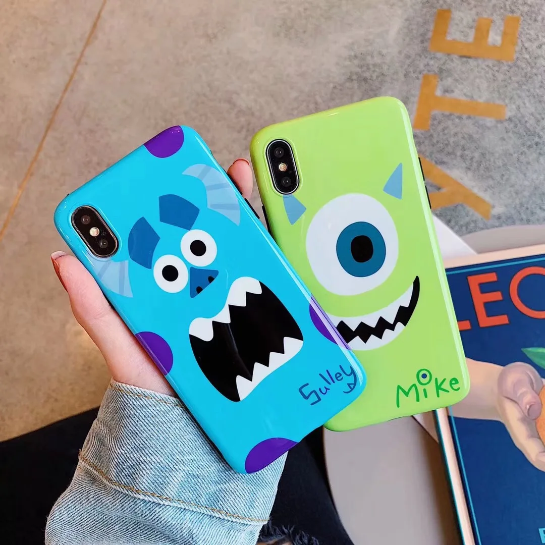 Классические милые аниме из мультфильмов Disneys Monsters университетский чехол для iPhone