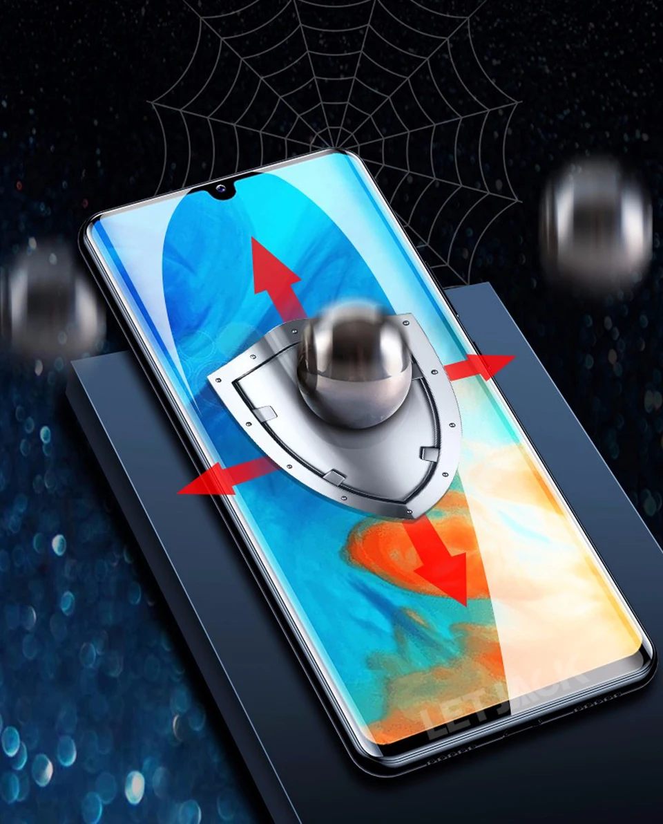 15D полностью Защитная мягкая Гидрогелевая пленка для huawei P30 Pro Lite Nova 3 3i 3e 4 4e крышка Honor V20 9i 8C 8X Max защита экрана