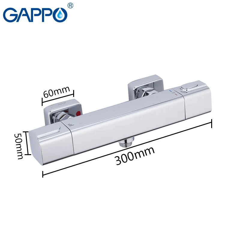 Смеситель для душа GAPPO термостат термостатический смесительный клапан ванны и