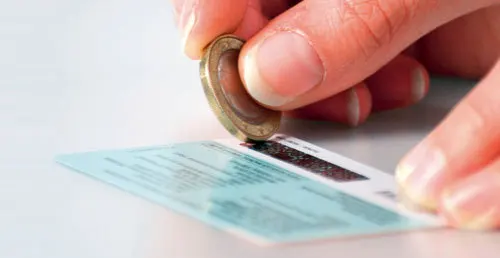 Скретч карта предоплаченная с пин кодом скретч панель OPP/шт визитная карточка или