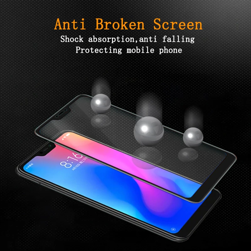 Защитная пленка для экрана xiaomi redmi 6 6a glass pro ksiomi readmi 6pro закаленное стекло tremp glas a6 a