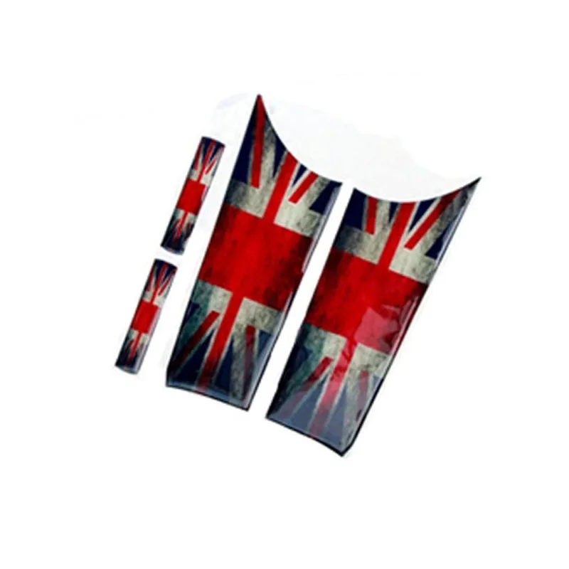 4 шт. автомобильные 3D наклейки для стайлинга обмотка внутренней дверной ручки