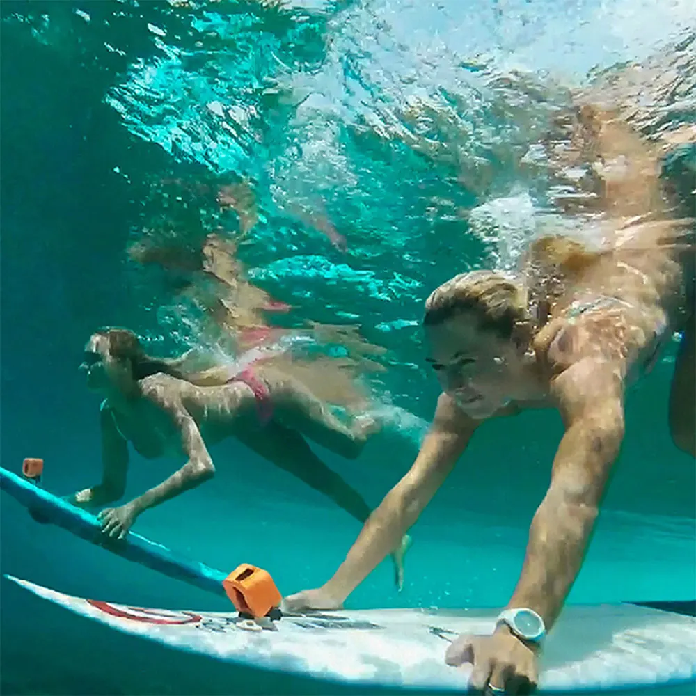 Оранжевый пластиковый плавающий чехол Go Pro для GoPro Hero 4 5 аксессуары защитный