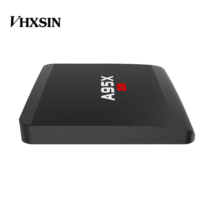 VHXSIN 25 шт. A95X R1 ТВ Box amlogic s905W 4 ядра 32 бит Процессор Android OS 7 1 2 Гб Оперативная память 16