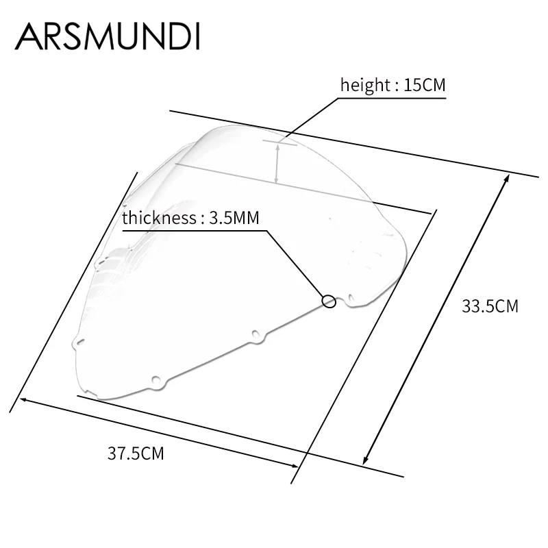 Обтекатель ветрового стекла для Honda CBR600RR CBR600 F4i 2001 2002 2003 2004 2005 2006 2007 01-07 аксессуары |