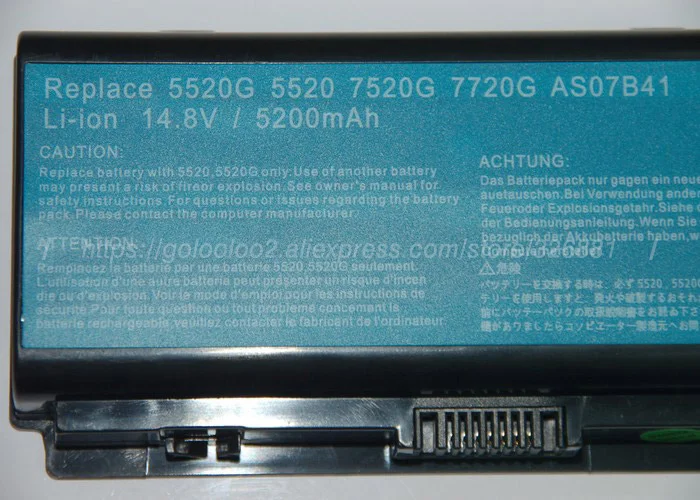 Golooloo 4400MaH лаптоп с Батарея для acer Aspire MC7310u MC7321u MC7801u MC7803u MC7804h MC7805e MC7825u MC7833u MD7309u