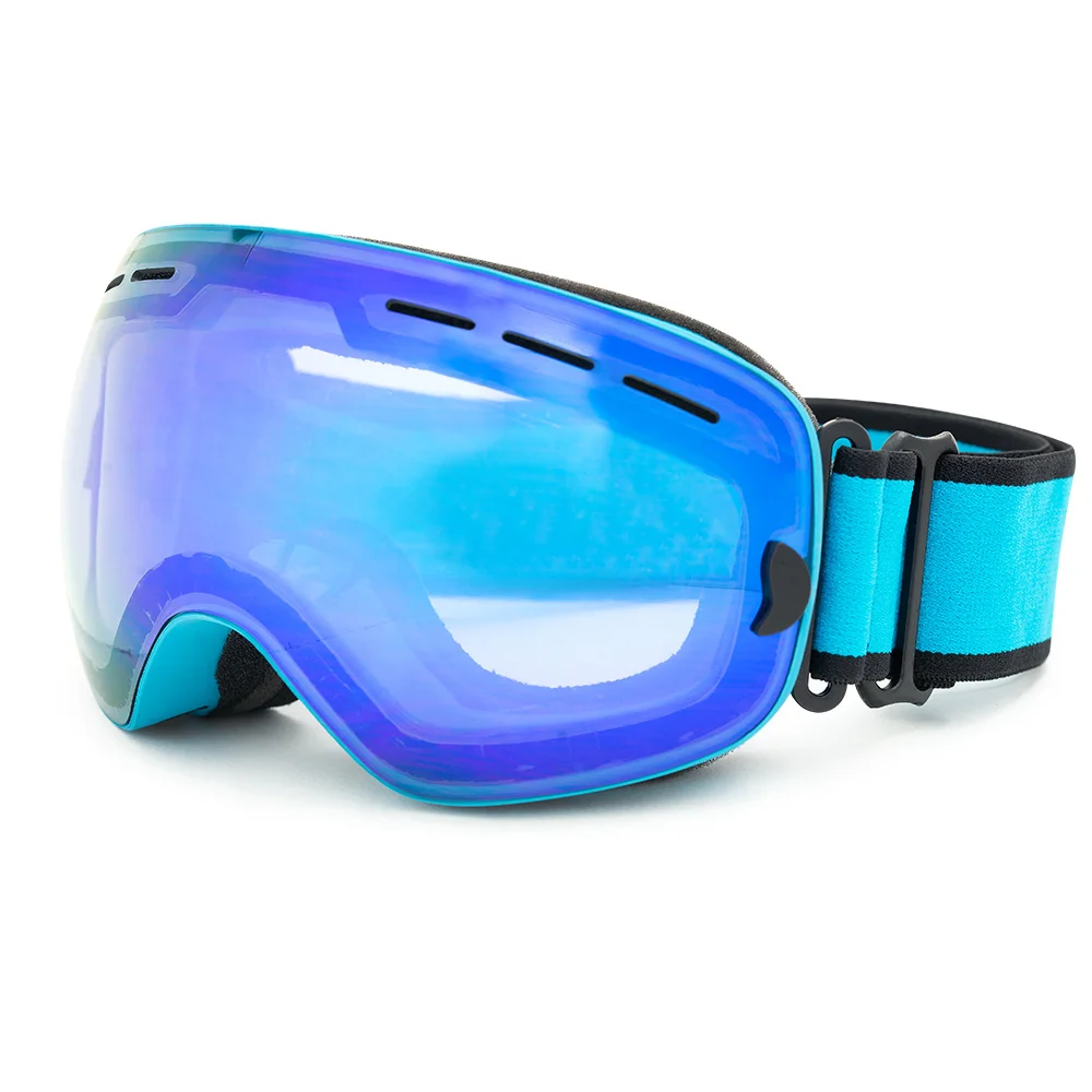 Blue BLUERISE UV400 очки для катания на лыжах, противотуманные очки с двойными линзами, лыжные мужские и женские очки для сноуборда, лыжные очки для катания на лыжах - Цвет: Blue