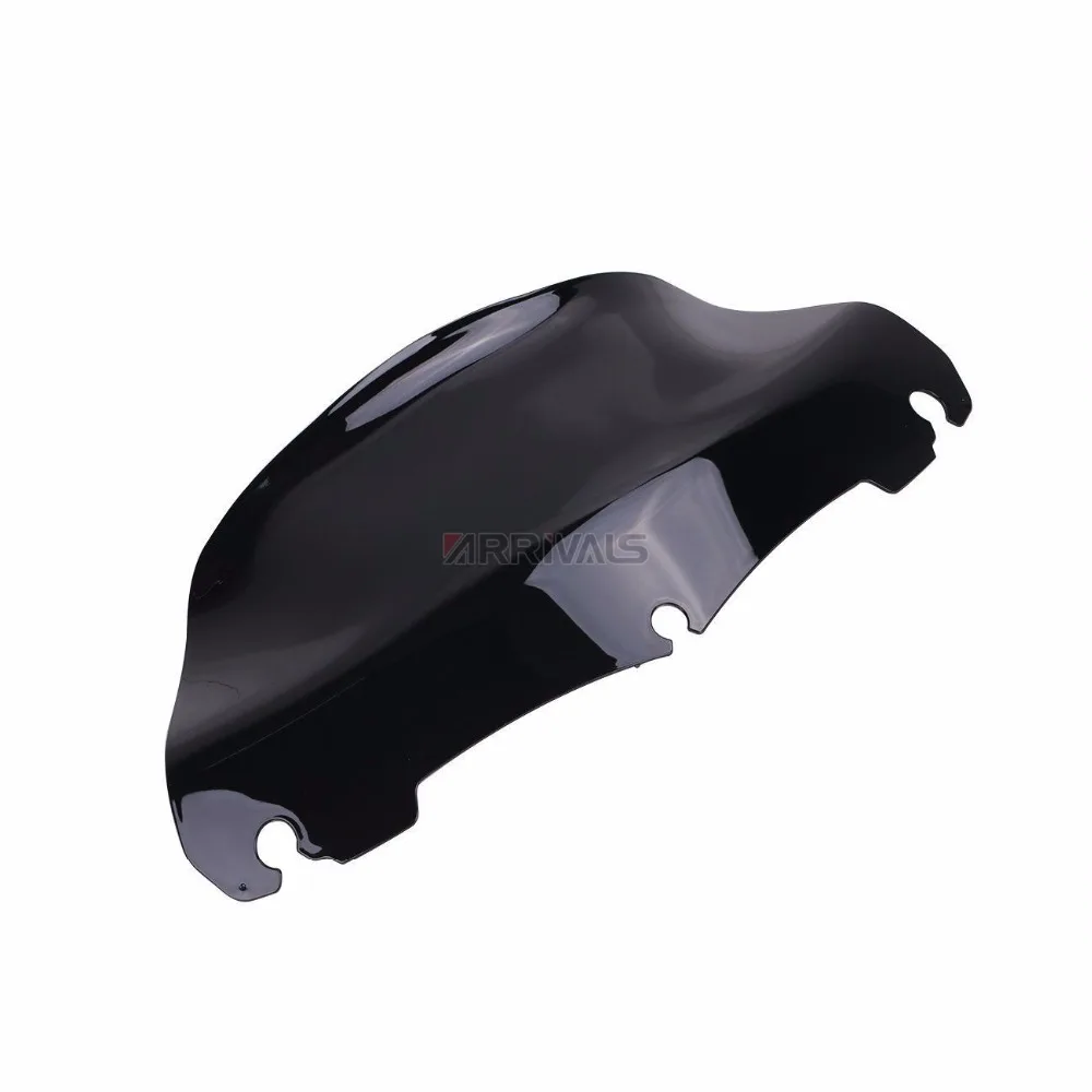 Мотоцикл черный 9 дюймов лобовое стекло для Harley FLHT FLHTC FLHX Touring