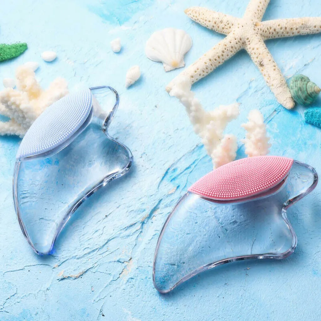 Косметический инструмент соскабливающая доска пластина Luminou Crystal Gua Sha