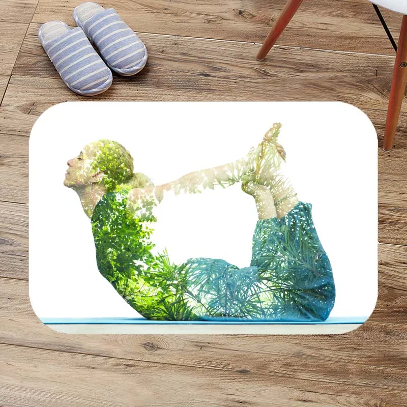 Bedroom Bed Front Land Stepping Pad Shower Room Non-slip Rug Yoga Bathroom Bath Mat Living Entrance Doormat | Дом и сад