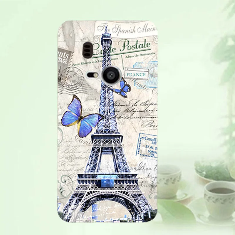 Цветной пластиковый жесткий чехол из поликарбоната для Nokia 435 430 N8 с рисунком 800 |