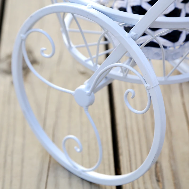 Луи Мода Континентальный Железный искусство велосипед Крытый пол цветочные