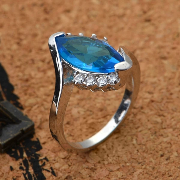 Almei кольца с камнями женские бижутерия кольцо женское серебро обручальные