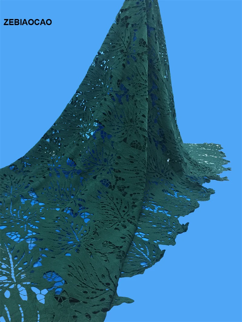 Зеленая африканская кружевная ткань 2 ярдов 2020 нигерийское кружево шнур