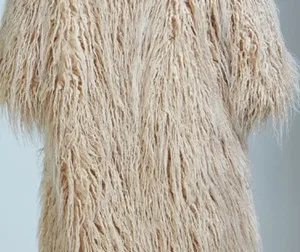 khaki with hood Однотонная синяя винтажная пушистая зимняя теплая куртка с капюшоном из искусственного меха, пальто, верхняя одежда для женщин, толстовки, пальто с капюшоном - Цвет: khaki with hood