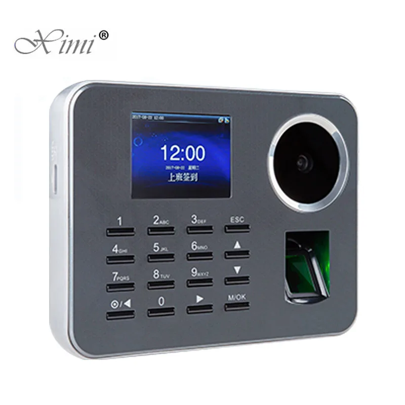 Новинка! пальмовое время посещаемости ZK iClock360-P биометрический рекордер времени