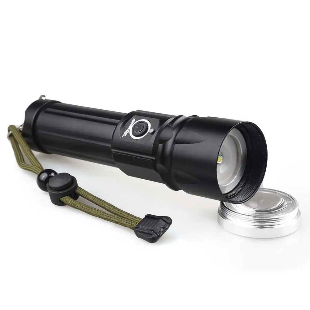 Тактический военный светодиодный вспышка светильник фонарь 2000LM Масштабируемые 3