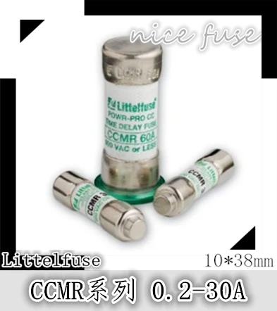 

Импорт американских предохранителей Littelfuse CCMR006 600V / 6A 10*38mm