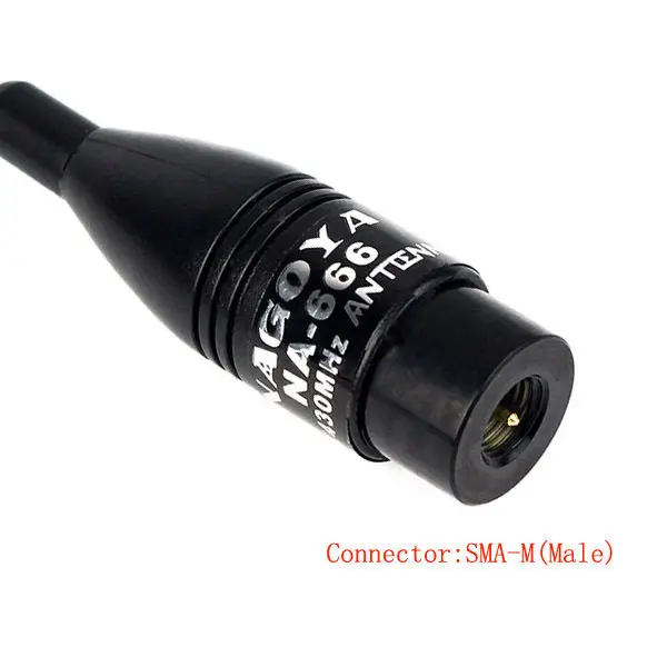 Фото Мягкая антенна 20x NAGOYA, для BAOFENG RETEVIS RT1/2/3 TYT, 50 Вт, VHF/UHF, с технологией «Нагоя», с функцией «NA-666» №5