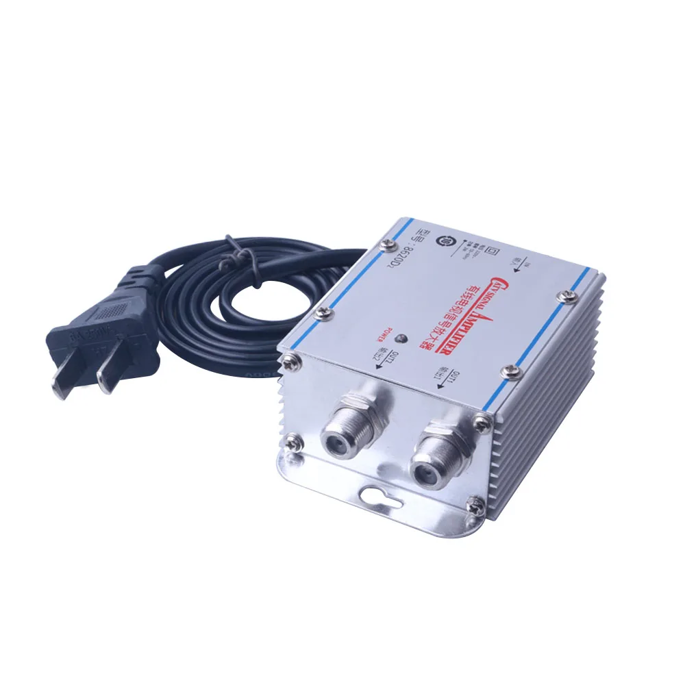 Elistooop 2 полосная антенна для телевизора ресивер 220 В 45 860 МГц усилитель домашнего