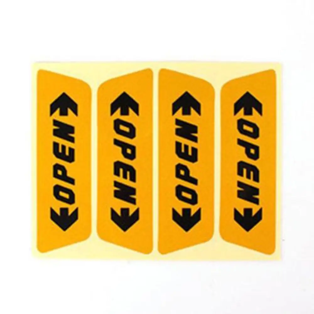 4 шт. светоотражающие Предупреждение йки на автомобильные двери|Наклейки